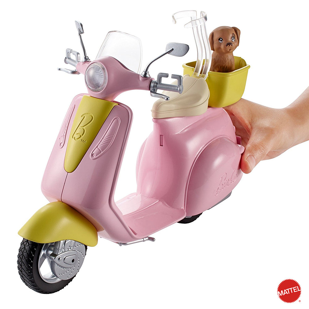 Mattel - Barbie Scooter e Cagnolino FRP56