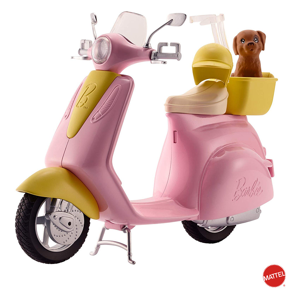 Mattel - Barbie Scooter e Cagnolino FRP56