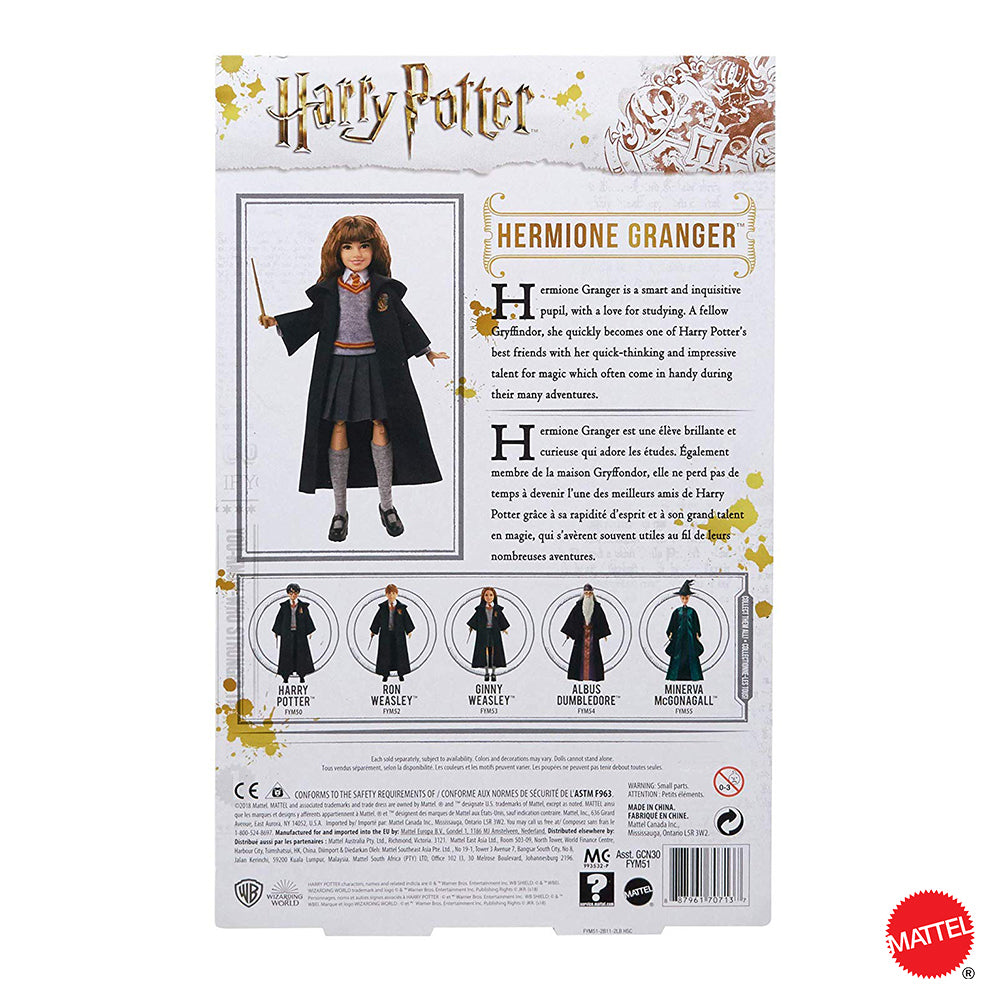Mattel - Harry Potter Personaggio Articolato Hermione Granger FYM51