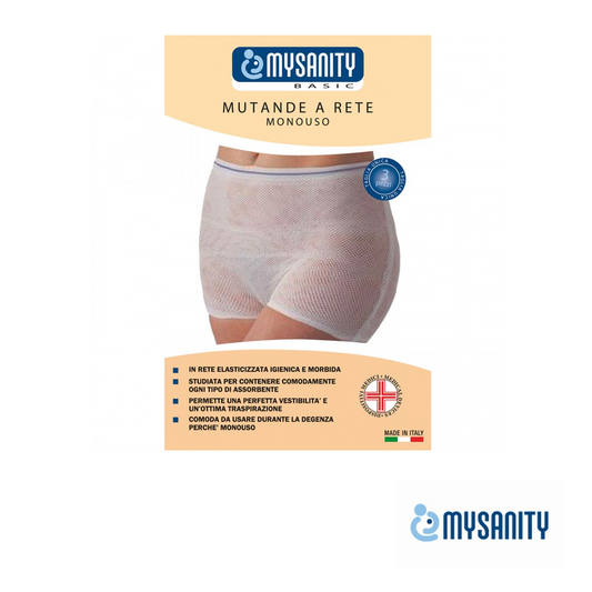 Mysanity - Mutande a Rete Monouso 3 pz