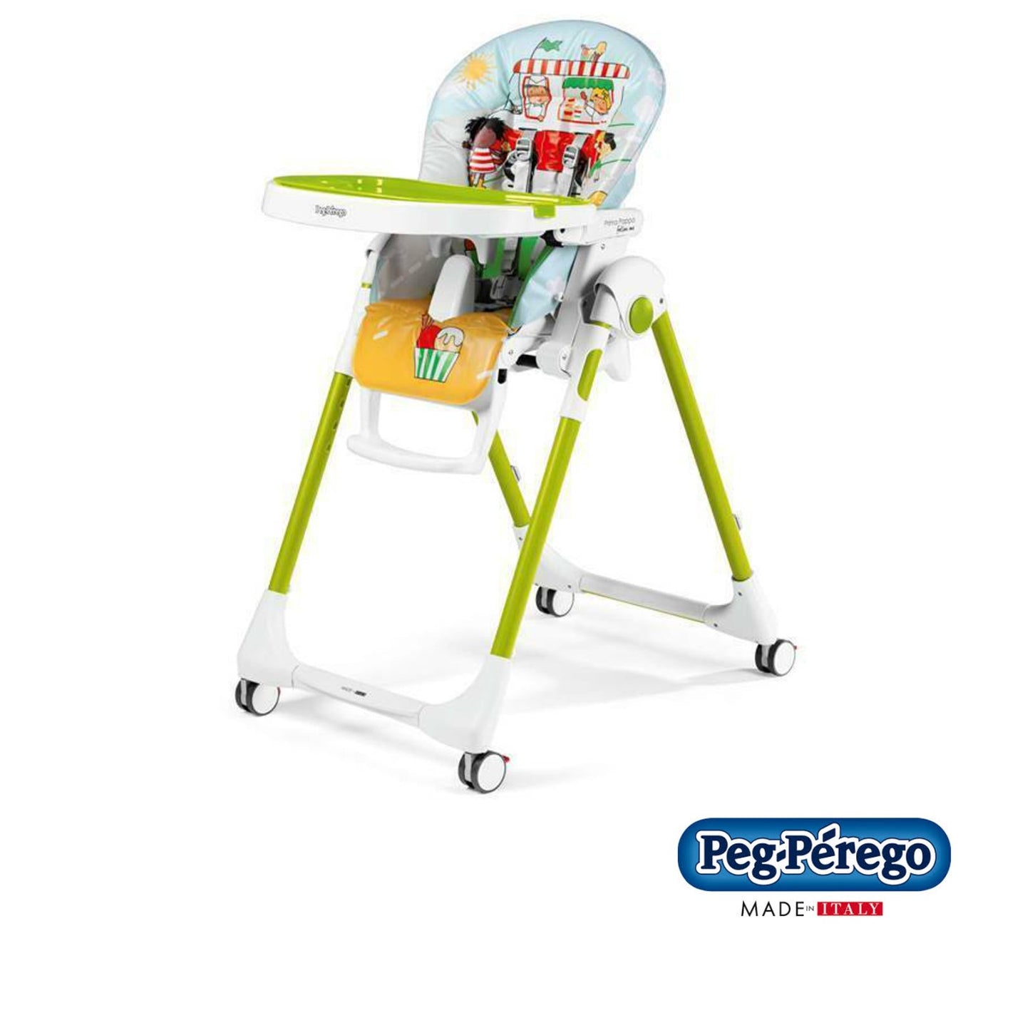 Peg Perego - Prima Pappa Follow Me PVC high chair