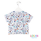 Losan - Baby Boy Short Sleeve T-Shirt Prints Color White