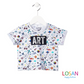 Losan - T-shirt Baby Bimbo Manica Corta Stampe Colore Bianco