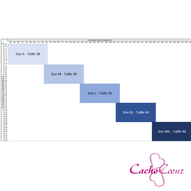 Cache Coeur - Maternity Takini Swimsuit Navy Model