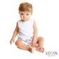 Losan - White Baby Girl Dress + Culotte LAST SIZE 0-1 MONTHS