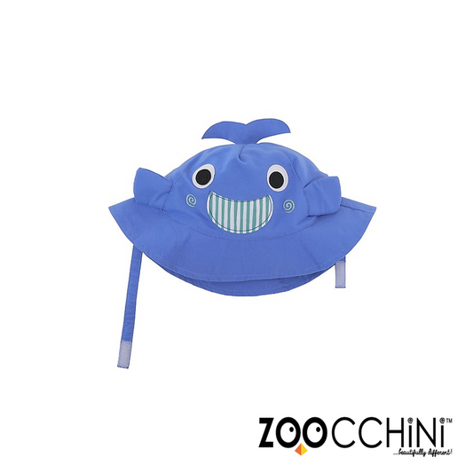 Zoocchini - Baby UPF 50 Whale Summer Cap